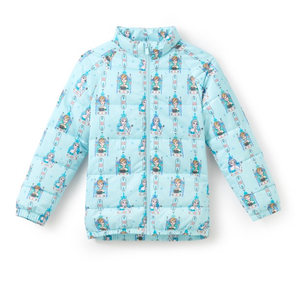 Frozen Puffer Jacket for Kids Frozen Puffer Jacket for Kids