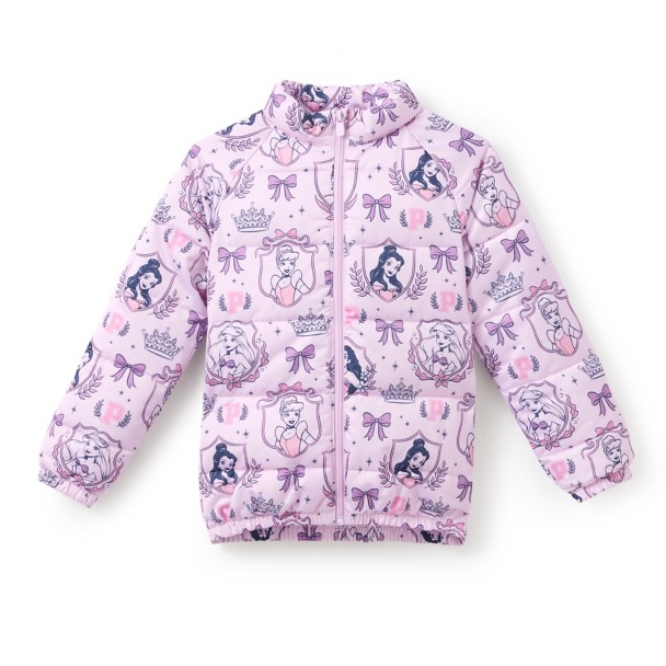 Disney Princess Puffer Jacket for Girls Disney Princess Puffer Jacket for Girls