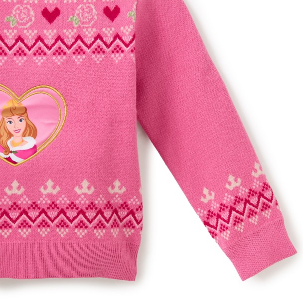 Aurora Holiday Sweater for Girls - Sleeping Beauty