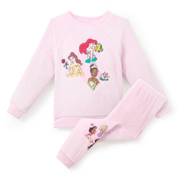Disney Princess Fleece Pajama Set for Girls Disney Princess Fleece Pajama Set for Girls