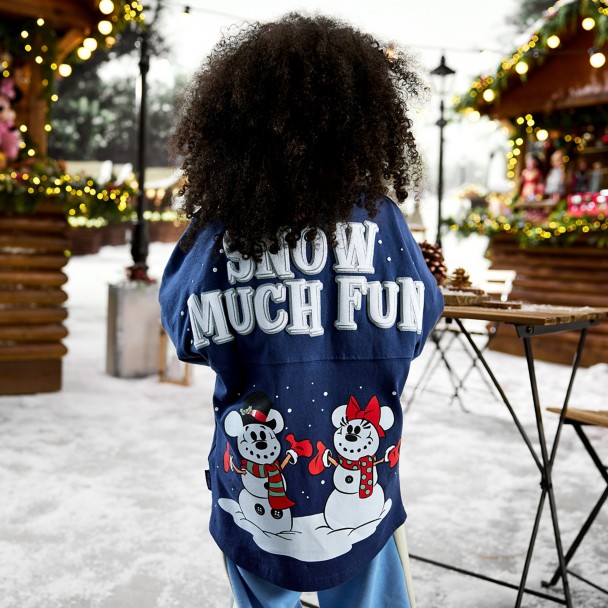 Mickey and Minnie Mouse Snowmen Spirit Jersey® for Kids