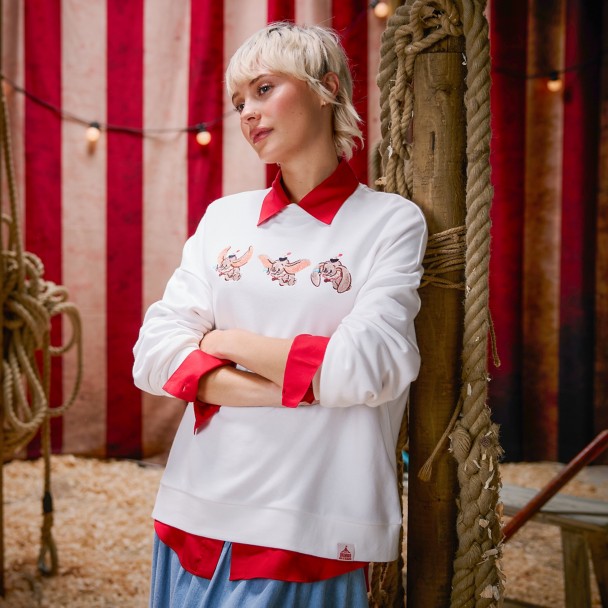 Dumbo 85th Anniversary Pullover Sweatshirt for Women