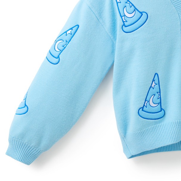 Sorcerer Mickey Mouse Hat Cardigan for Women - Fantasia
