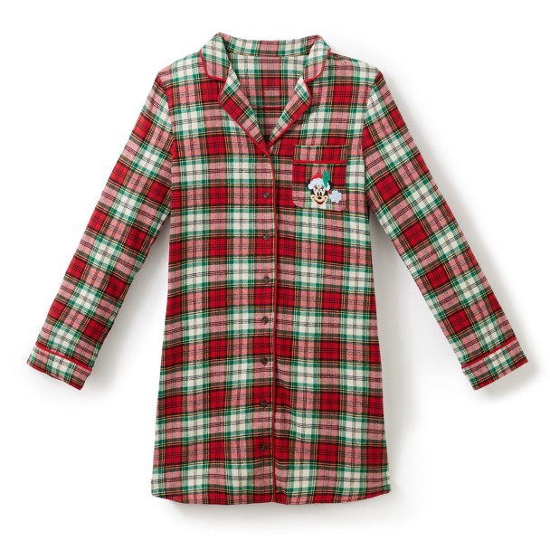 Minnie Mouse Plaid Holiday Nightshirt for Women Minnie Mouse Plaid Holiday Nightshirt for Women