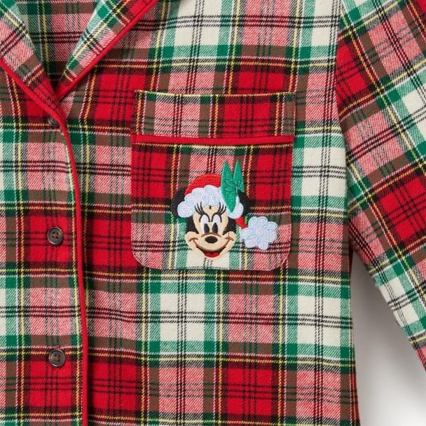 Minnie Mouse Plaid Holiday Nightshirt for Women
