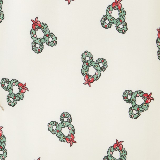 Mickey Mouse Icon Wreath Allover Print Lounge Pants for Women