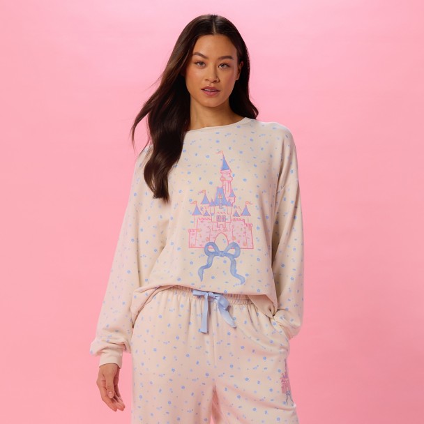 Fantasyland Castle Pullover Sweatshirt for Women