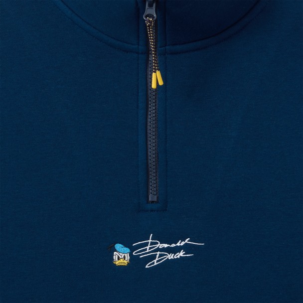 Donald Duck 1/4 Zip Pullover for Adults