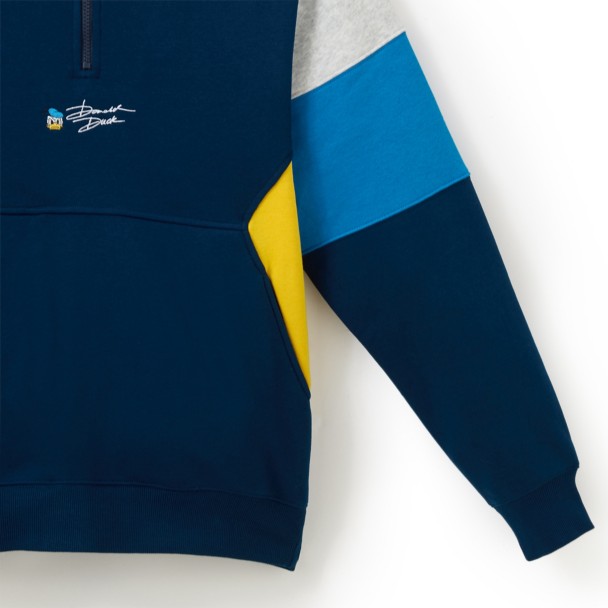 Donald Duck 1/4 Zip Pullover for Adults