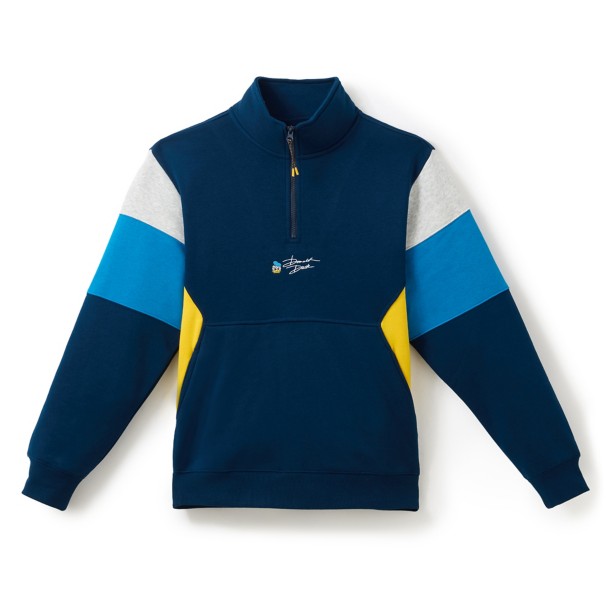 Donald Duck 1/4 Zip Pullover for Adults Donald Duck 1/4 Zip Pullover for Adults
