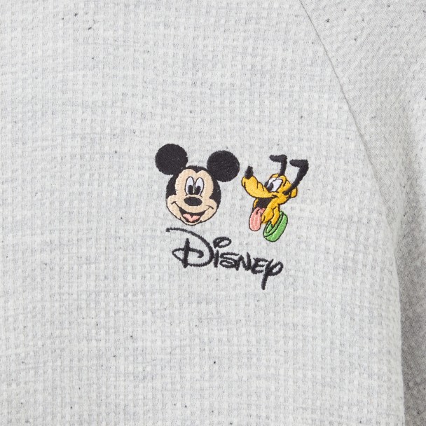 Mickey Mouse and Pluto Pullover Hoodie for Adults