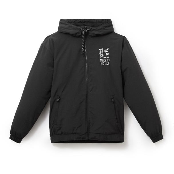 Steamboat Willie Mickey Mouse Hooded Jacket for Adults