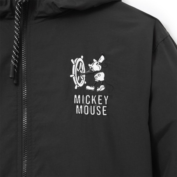 Steamboat Willie Mickey Mouse Hooded Jacket for Adults
