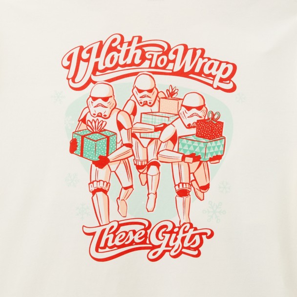 Stormtroopers Holiday Long Sleeve T-Shirt for Adults - Star Wars