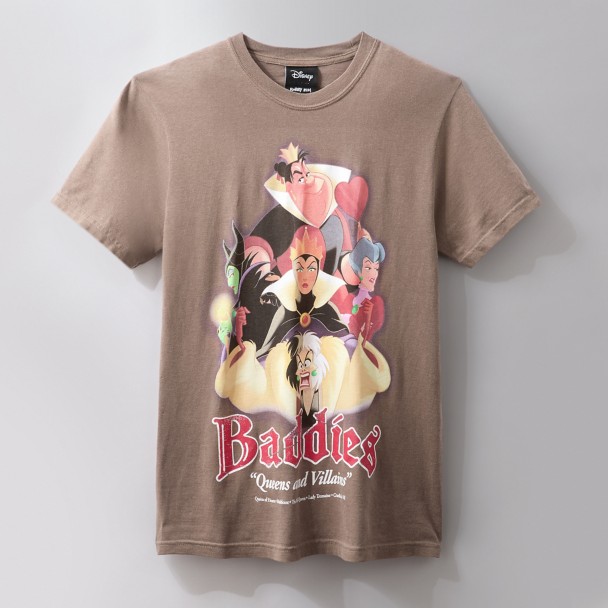Queens Disney Bobby Kim T-Shirt for Adults – Brown – Limited Release Queens Disney Bobby Kim T-Shirt for Adults – Brown – Limited Release
