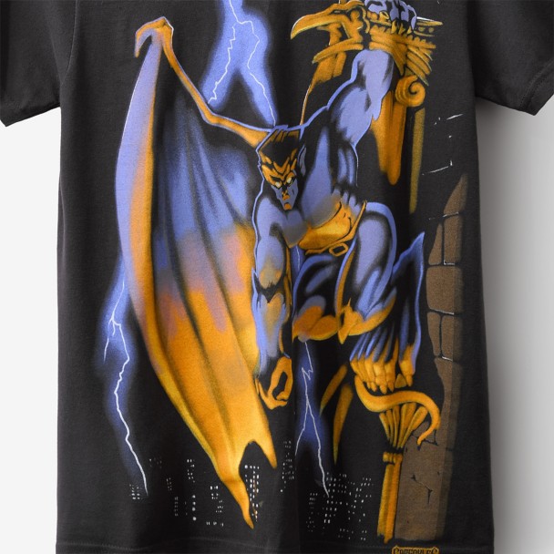 Goliath Disney  Bobby Kim T-Shirt for Adults - Gargoyles - Black - Limited Release