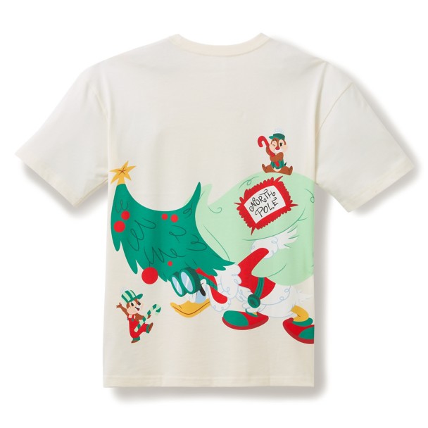 Mickey Mouse and Friends Holiday T-Shirt for Adults