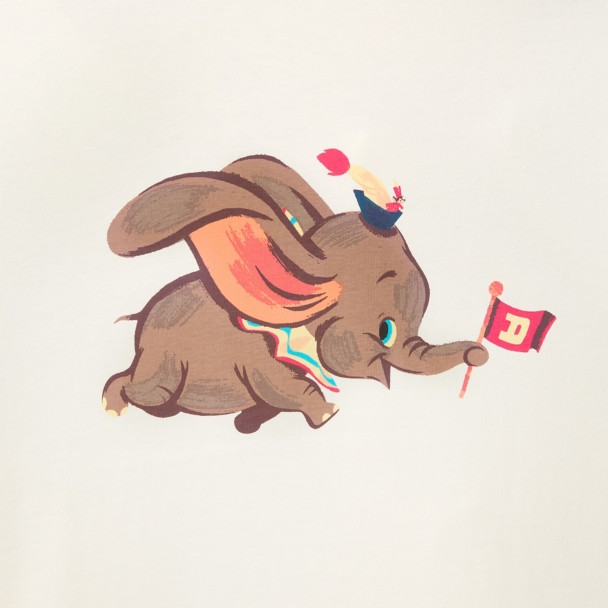 Dumbo and Timothy Mouse Ringer T-Shirt for Adults - Dumbo 85th Anniversary