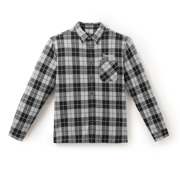 Disneyland Flannel Shirt for Adults
