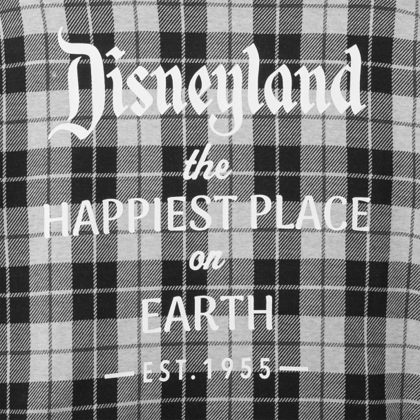 Disneyland Flannel Shirt for Adults
