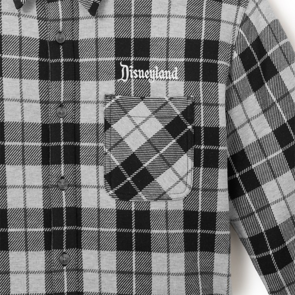 Disneyland Flannel Shirt for Adults
