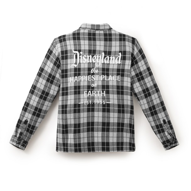 Disneyland Flannel Shirt for Adults Disneyland Flannel Shirt for Adults