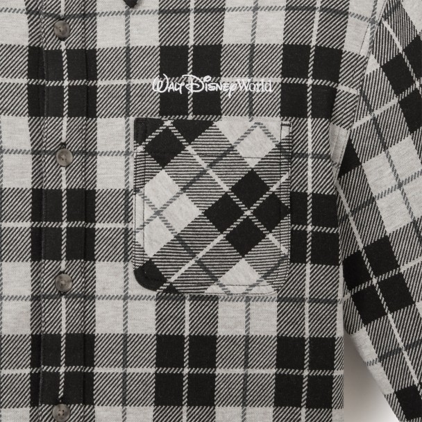 Walt Disney World Flannel Shirt for Adults