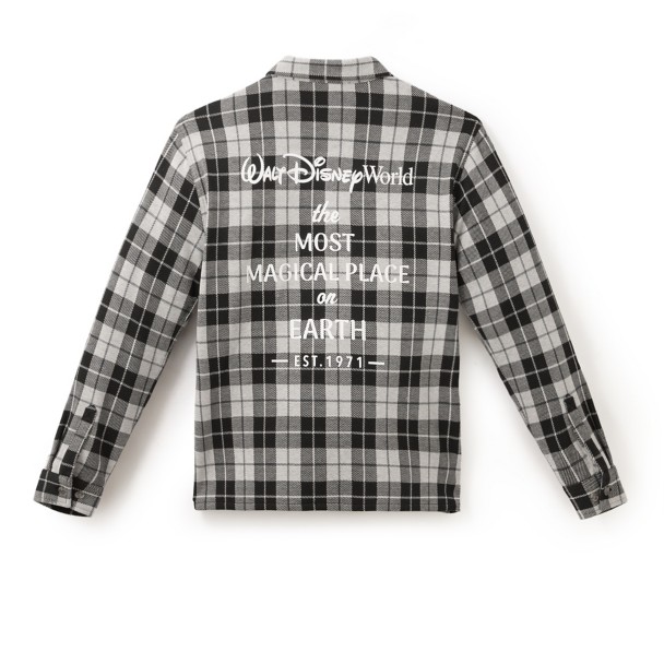 Walt Disney World Flannel Shirt for Adults