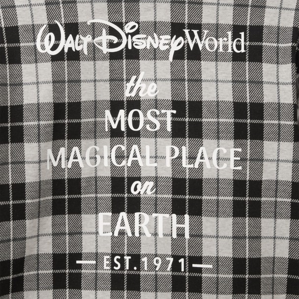 Walt Disney World Flannel Shirt for Adults
