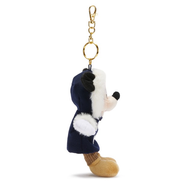 Mickey Mouse Duffle Plush Keychain Bag Charm - 7'' - Disney Store Japan