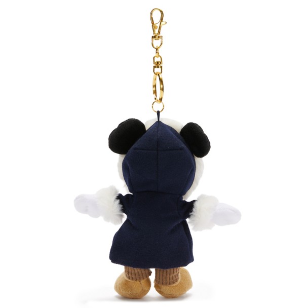 Mickey Mouse Duffle Plush Keychain Bag Charm - 7'' - Disney Store Japan
