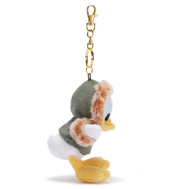 Donald Duck Duffle Plush Keychain Bag Charm - 6'' - Disney Store Japan