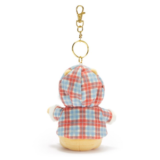 Winnie the Pooh Duffle Plush Keychain Bag Charm - 5 1/2'' - Disney Store Japan