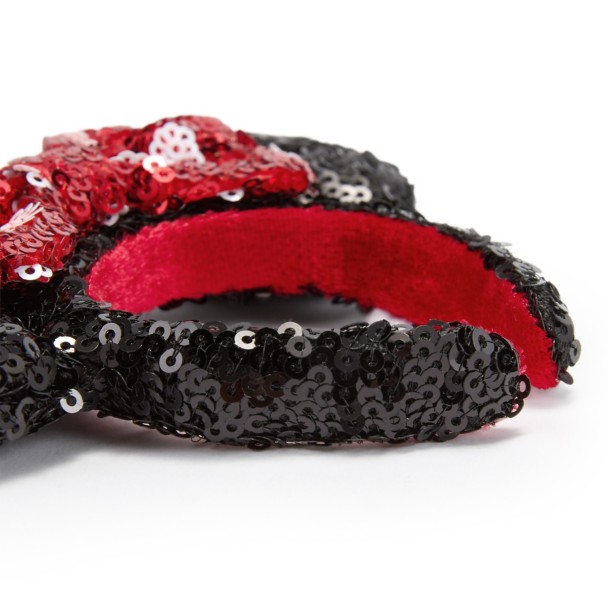 Minnie Mouse Sequin Ear Headband Bag Charm - Polka Dots