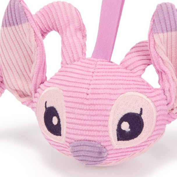 Angel Corduroy Plush Keychain Bag Charm - Lilo & Stitch