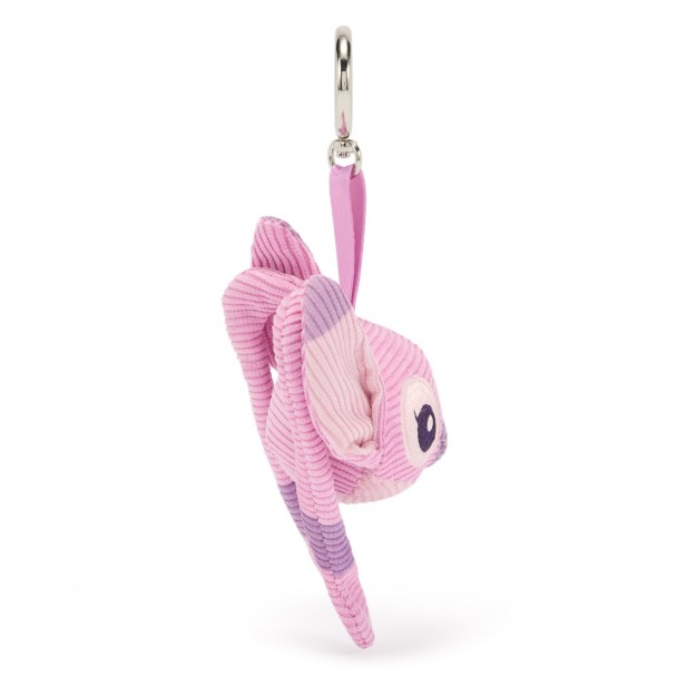 Angel Corduroy Plush Keychain Bag Charm - Lilo & Stitch