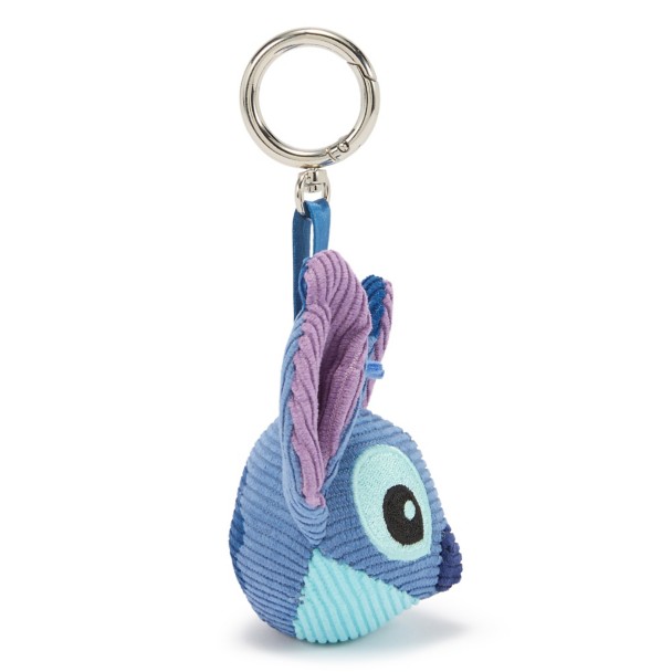 Stitch Corduroy Plush Keychain Bag Charm - Lilo & Stitch