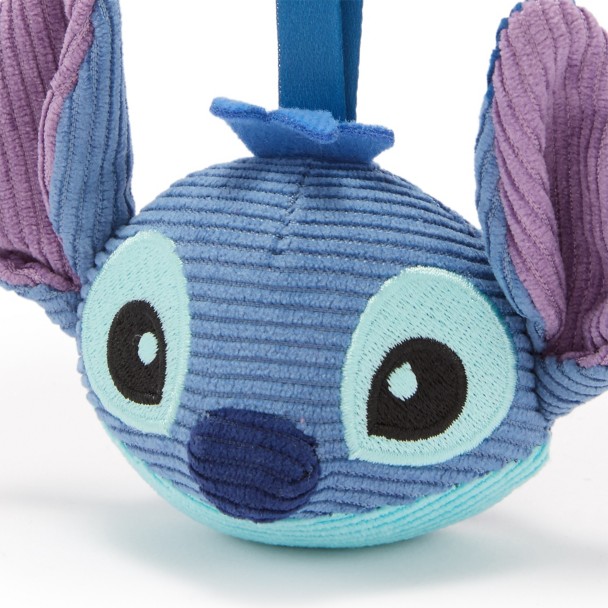 Stitch Corduroy Plush Keychain Bag Charm - Lilo & Stitch