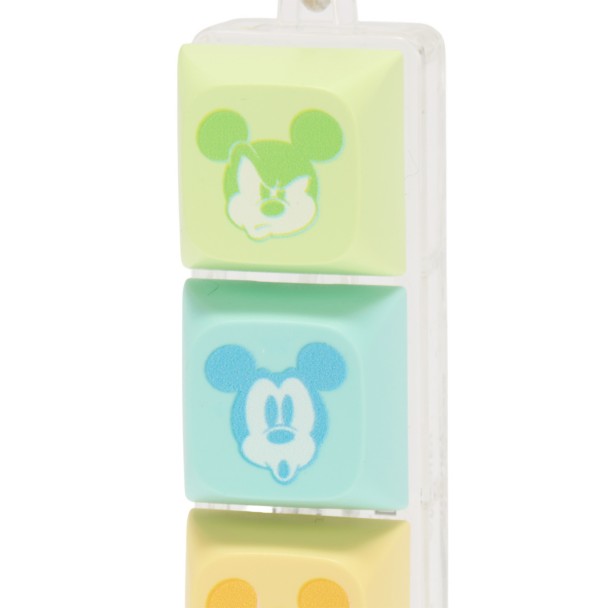 Mickey Mouse Keyboard Fidget Keychain Bag Charm