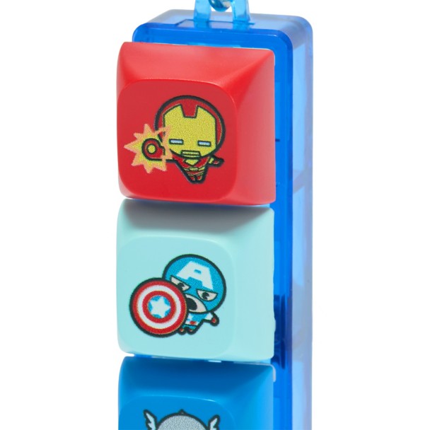 Marvel Keyboard Fidget Keychain Bag Charm