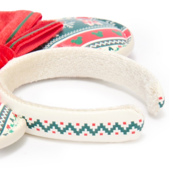Minnie Mouse Holiday Ear Headband Bag Charm