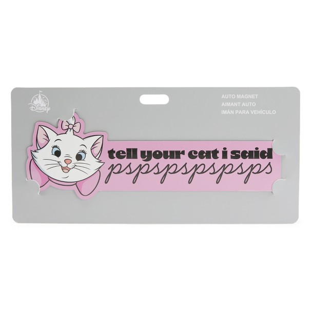 Marie Car Magnet - Aristocats