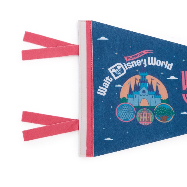 Walt Disney World 55th Anniversary Logo Pennant