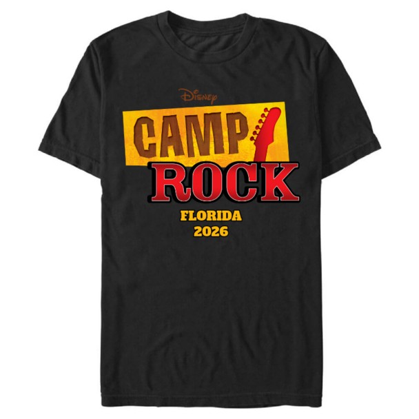 Camp Rock Disney Channel Movie Logo T-Shirt – Customized | Disney Store