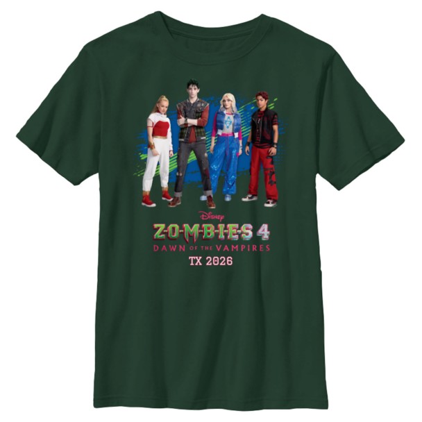 ZOMBIES 4: Nova & Victor + Zed & Addison T-Shirt – Customized | Disney Store
