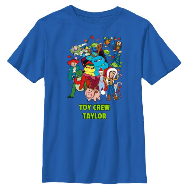 Toy Story Holiday Christmas Friends T-Shirt – Customized | Disney Store