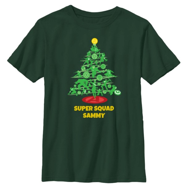 Marvel’s Avengers Super Hero Christmas Tree Holiday T-Shirt – Customized | Disney Store