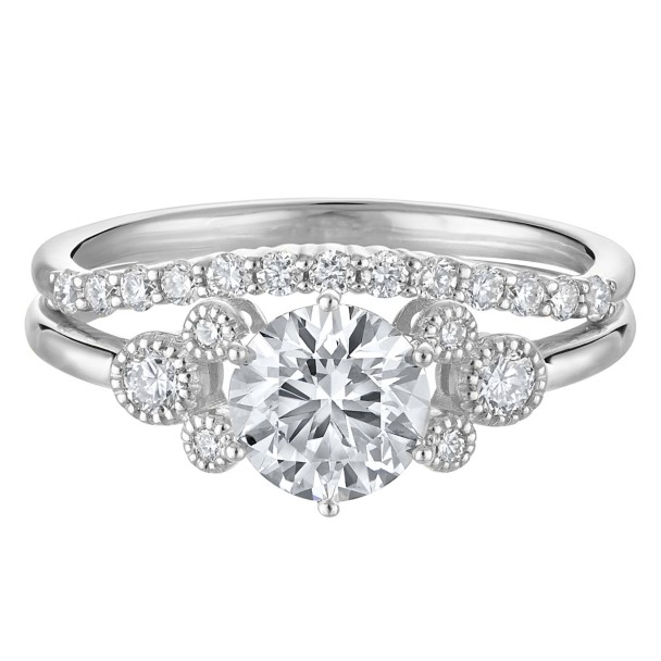 Mickey Mouse Icon Diamond Engagement Ring by Rebecca Hook – White Gold Mickey Mouse Icon Diamond Engagement Ring by Rebecca Hook – White Gold