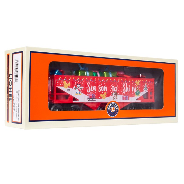 Mickey Mouse and Friends Disney Christmas Hopper with Present Load by Lionel