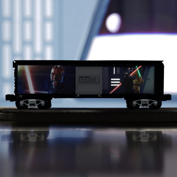 Star Wars LIGHTSABER Series Illuminated Boxcar Darth Maul v. Qui-Gon Jin (Episode 1) by Lionel